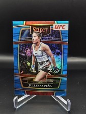 2022 Panini Select UFC Concourse Julianna Pena #87 Light Blue Prizm /199