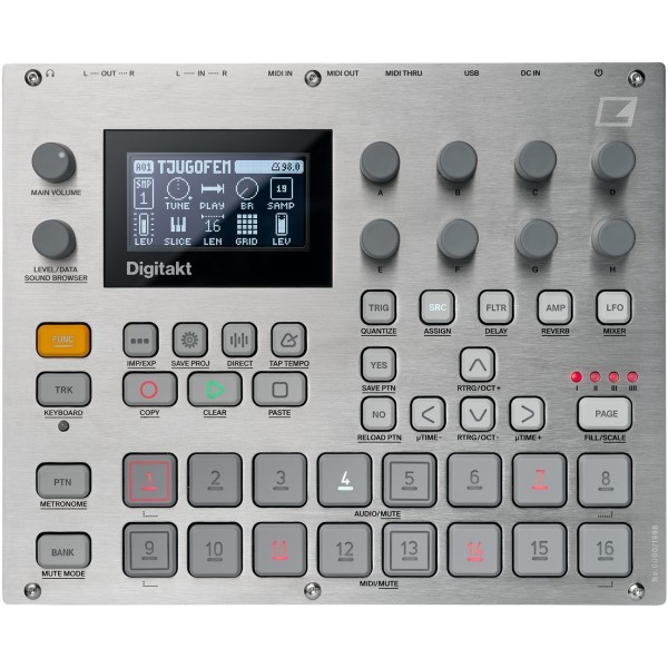 25- Elektron Digitakt E25 RMX Neu 152490₽