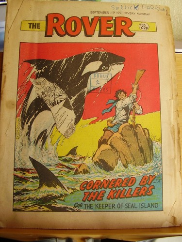 3 X VINTAGE ROVER COMIC MAGAZINES 1971 THE SMASHER SERGEANT MORGAN - Picture 4 of 10