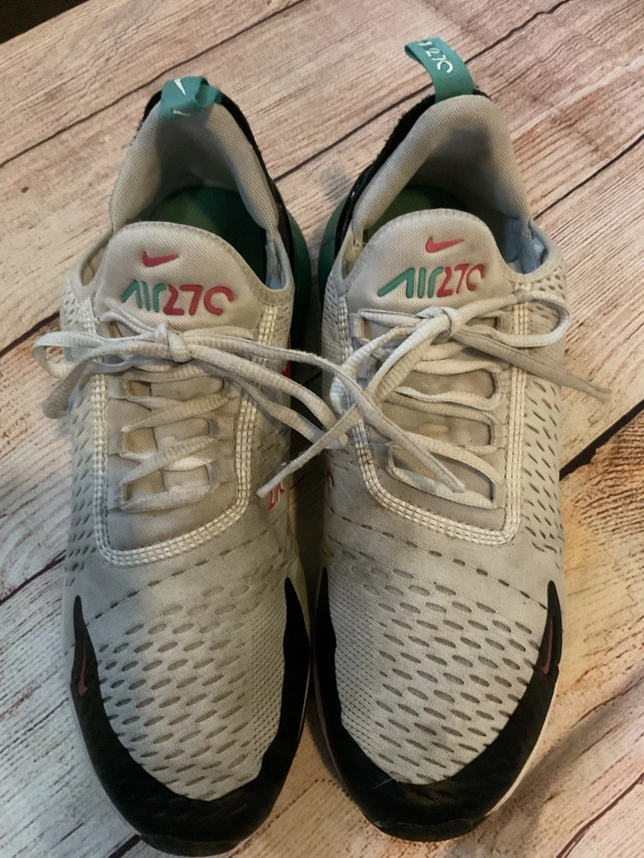 Mens White Nike Air Max 270 South Beach Size 11 - Image 4 of 4