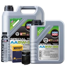 Motoröl 5W30 LIQUI MOLY Special Tec Aa 6L+HENGST Ölfilter +Cera Tec