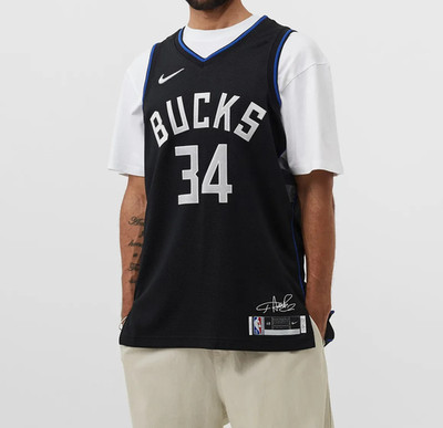 Nike Giannis #34 Milwaukee Bucks NBA 75 Anniversary MVP Select Jersey DH8058-010