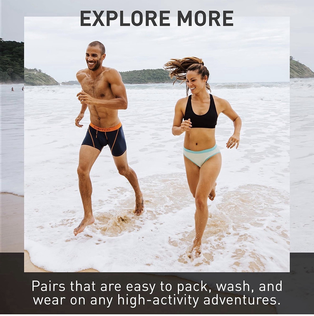 ExOfficio Men's Give-N-Go Sport 2.0 6'' Boxer Brief (large)