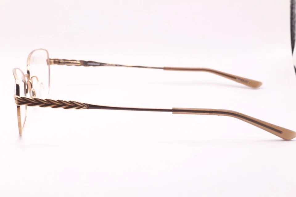 NUEVAS GAFAS CHARMANT TITANIUM PERFECTION CH29209 MARRÓN AUTÉNTICAS 54-16 Foto 3 de 4