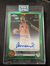 2022-23 Topps Chrome OTE Overtime Elite  Amen Thompson /75 (AUTO,RC)