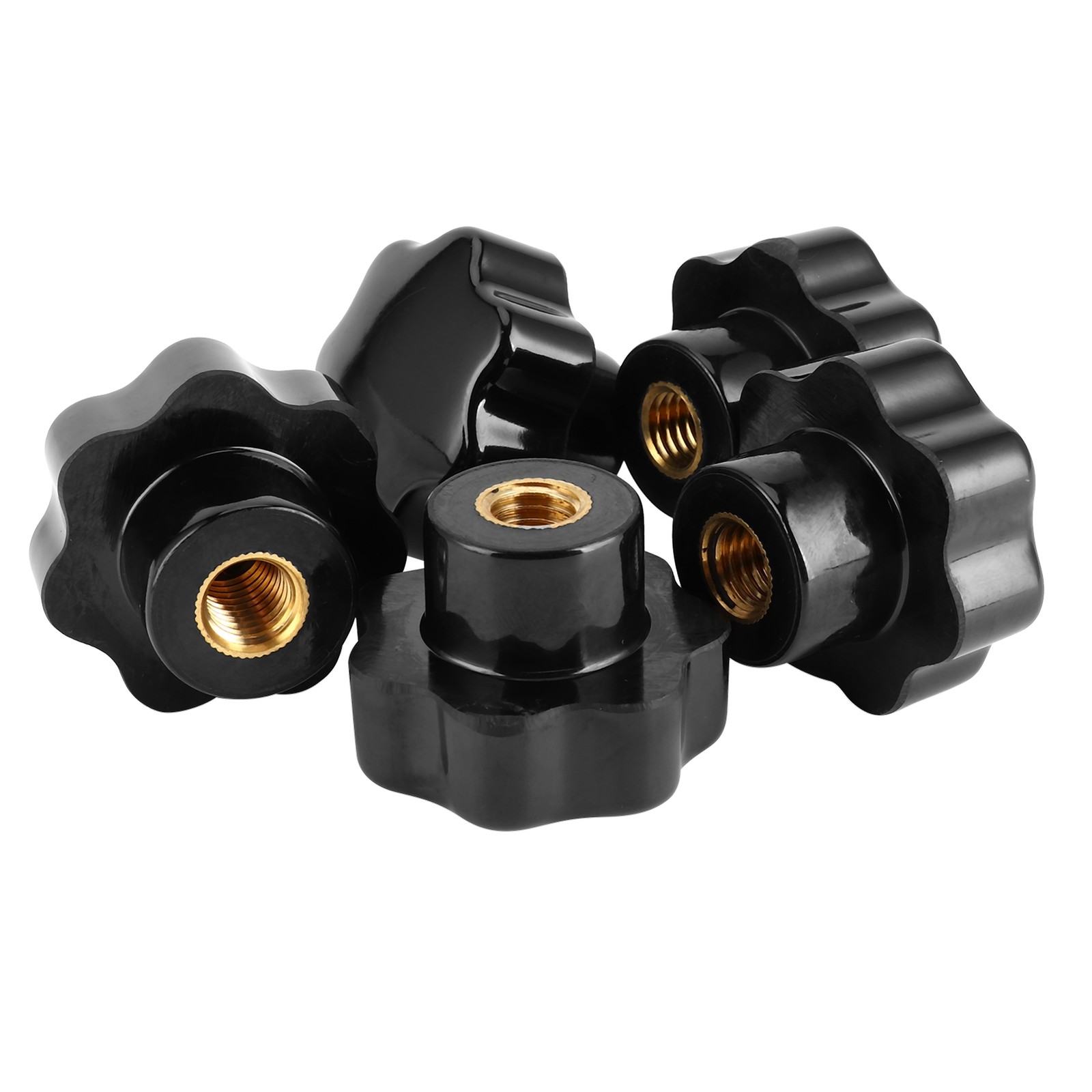 5pcs Nuts Knob Grip Handles Durable 10mm Thread For Industrial Equipment Popular