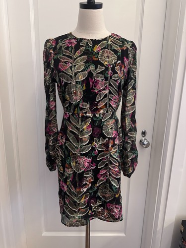 Sézane Sacha Dress in Imprimé Mille et une Nuit, size FR38 ~ NWT!