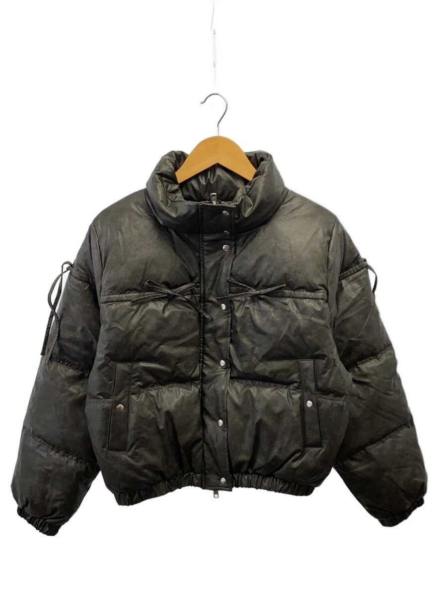 Emoda Down Jacket/Free/ Leather/Blk/Plain/0425-60270901-01 3408