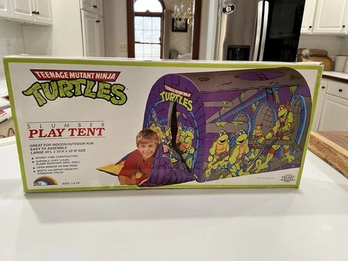 1990 ERO TMNT Teenage Mutant Ninja Turtles Slumber Play Tent
