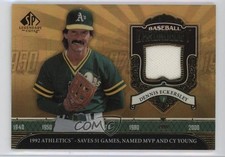 2006 SP Legendary Cuts Baseball Chronology Materials Dennis Eckersley HOF 4f5