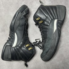 Jordan Air Jordan 12 Retro The Master Mens 12 US Black White Gold 130690-013