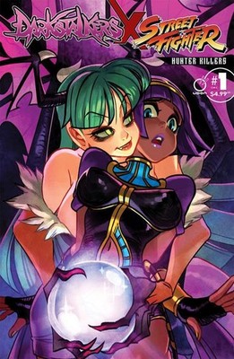 DARKSTALKERS X STREET FIGHTER #1 (ALEX AHAD 1:5 VARIANT) COMIC BOOK ~ UDON