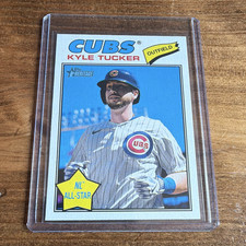 Topps 2026 Heritage Kyle Tucker All Star logo Variation Chicago Cubs