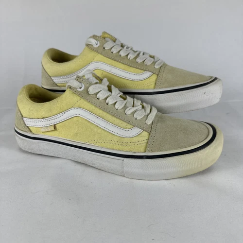 Scarpe Vans Off The Wall Unisex Adulti Oldol Skoolo Giallo T M 5 w 6