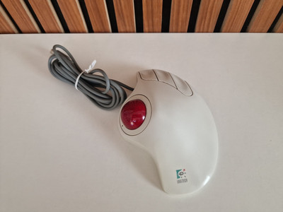 Logitech TrackMan Marble T-CH11 Vintage Trackball Mouse - PS/2 