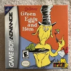 Dr Seuss Green Eggs And Ham Gameboy Advance GBA **CiB** Great Condition