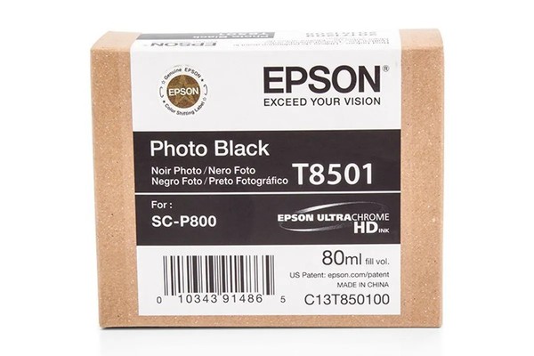 Epson T8501 / C13T850100 Tinte Photo Schwarz-image