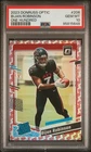 2023 PANINI DONRUSS OPTIC ONE HUNDRED #206 BIJAN ROBINSON ROOKIE RC PSA 10