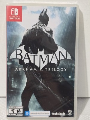 SEALED Batman: Arkham Trilogy - Nintendo Switch - Brand New & Factory Sealed