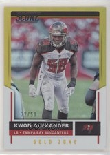2017 Score Gold Zone 32/50 Kwon Alexander #300 0o8k
