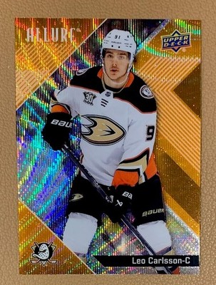 2024-25 Upper Deck Allure Orange Slice Leo Carlsson-C #26