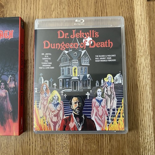 Dr Jeckyll’s Dungeon Of Death VINEGAR SYNDROME VSA W/Slip OOP Blu Ray - Picture 2 of 4