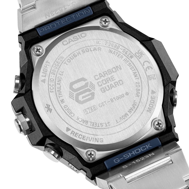 Casio G-Shock G-STEEL GST-B1000 Series Blue Dial 44.2mm Men's