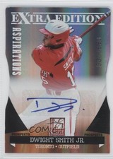2011 Donruss Elite Extra Edition Prospects 63/100 Dwight Smith Jr #98 Auto 0f8