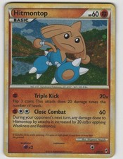Hitmontop Holo Rare Call of Legends 8/95 Holo Near Mint Pokemon