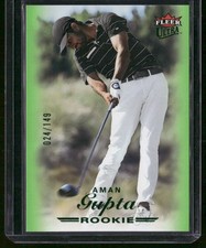 2024 Fleer Ultra #89 Aman Gupta Emerald #24/149