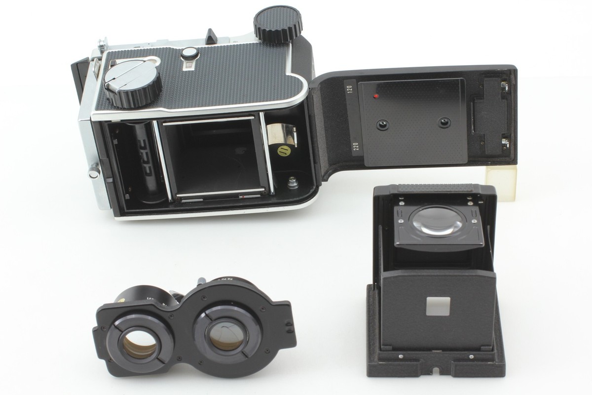 Body Mint Lens Nmint* Mamiya C220 Pro Film Camera w/ Sekor