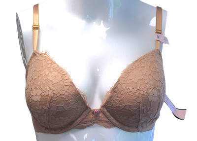 Victoria's Secret Dream Angels Push-Up BH, Praline Nude, 32DD MISSSHAPEN