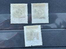 Fr. Allegorien Mi - Nr. 56 I - 58 I gestempelt .