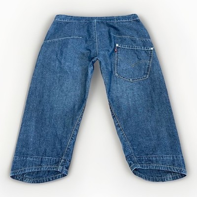 Levi s Engineered Twist Twister Y2K Jeans Jorts Shorts Denim 30'' Taille