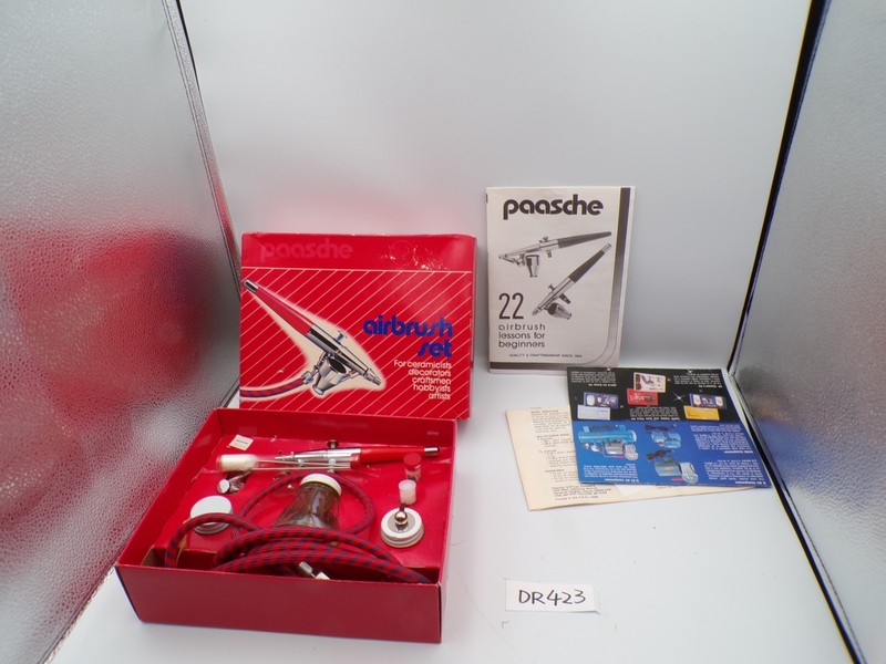 Paasche VL Double Action Airbrush Set (VL-SET) Vintage in Box
