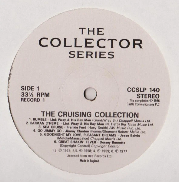 Various - The Cruising Collection Rock,Blues 2xLP Comp Gat Schallplatte 202681 - Bild 3 von 4