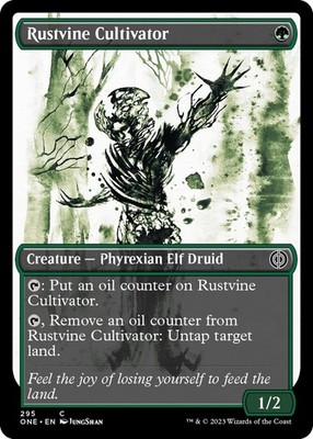 Rustvine Cultivator - Showcase NM-Mint Phyrexia: All Will Be One MTG