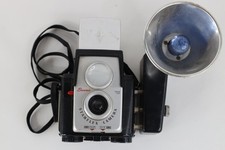 Vtg 70s Kodak Brownie Starflex Camera Dakon Lens with Flash Mid Century Modern