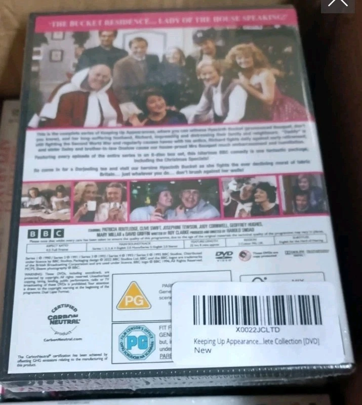 Keeping Up Appearances: The Complete Collection DVD Box Set, All 40 Episodes - Image 2 of 2
