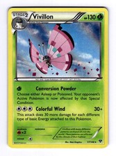 Vivillon (High Plains [Or XY Base Set #17 (2014) Holo LP Pokemon on eBay