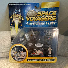 Space Voyagers Adventure Fleet Conquest of the Moon Vehicle Set 2001 Vint Disney
