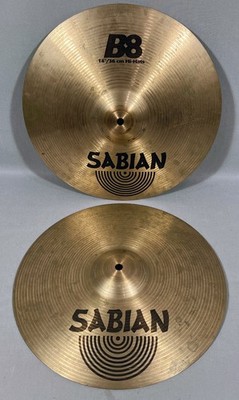 Sabian B8 14-inch Hi-Hat Cymbal Pair, FREE US Shipping! | eBay