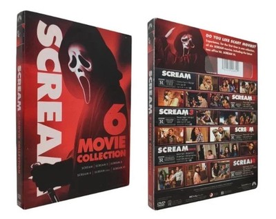 Scream: The Complete 6-Movie Collection (DVD, 6-Disc, Box-Set) region 1 ##