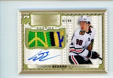 2023-24 The Cup Connor Bedard RPA RC Splendor /49 AMAZING BEST PATCH ON EBAY!!!!