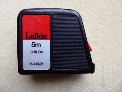 Lufkin YU835CM UNILOK  5m Bandmaß 19 mm X 5 m Länge Rollmaß