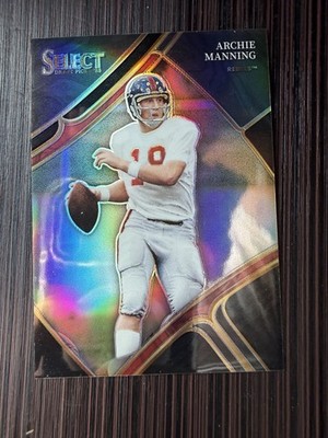 ARCHIE MANNING 2023 SELECT DRAFT BLACK PRIZM #178 1/1 OLE MISS PANINI TRUE