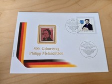 Selten: BRD;  1997 FDC 500. GB Philipp Melanchthon; DW