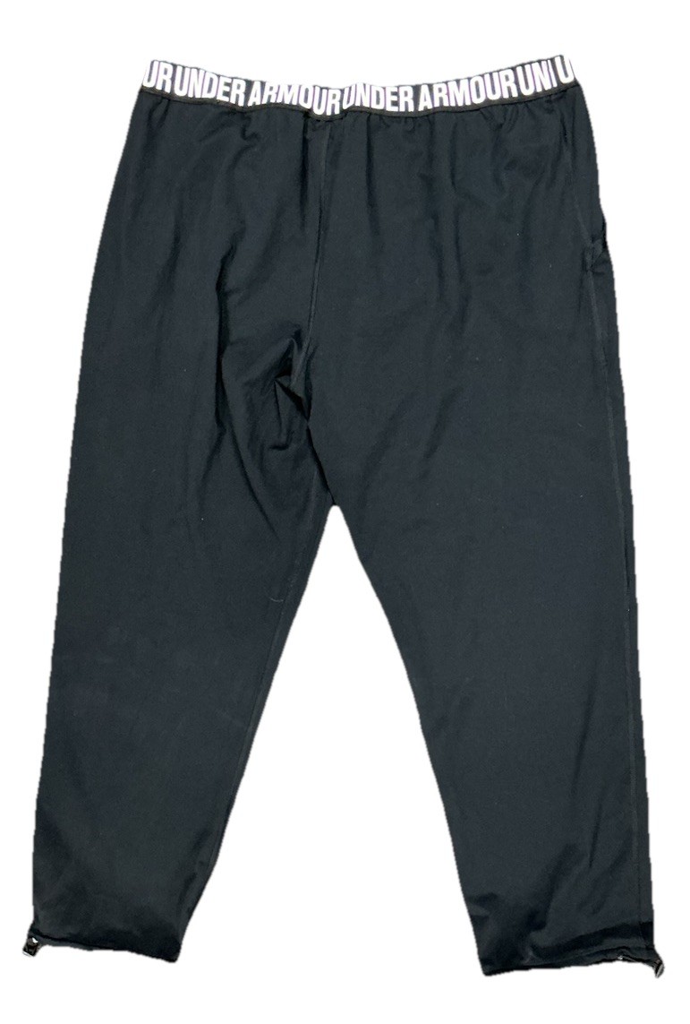 Under Armour Joggers Pants Sweatpants XL Black Thin Material thumbnail 3