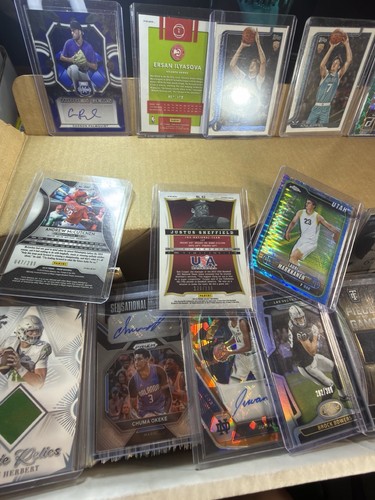 Football Card Lot – Autos, Patch & Numbered Cards! Some Basketball Included
