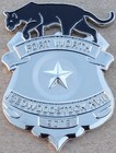 Geowoodstock XVII Panther Badge Geocoin - Activated & Adoptable - TB99HWG — photo 1